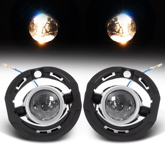 KOJEM Clear Fog Lights LED Fit for 2011-2017 CHRYSLER 200/11-14 CHRYSLER 300 Front Bumper Lamp