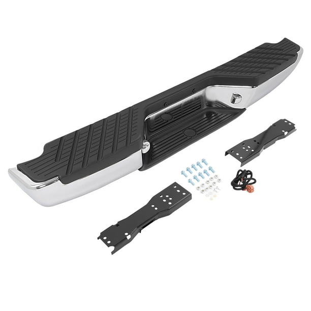 KOJEM Complete Rear Step Bumper Assembly, Fit for 1998-2004 Nissan