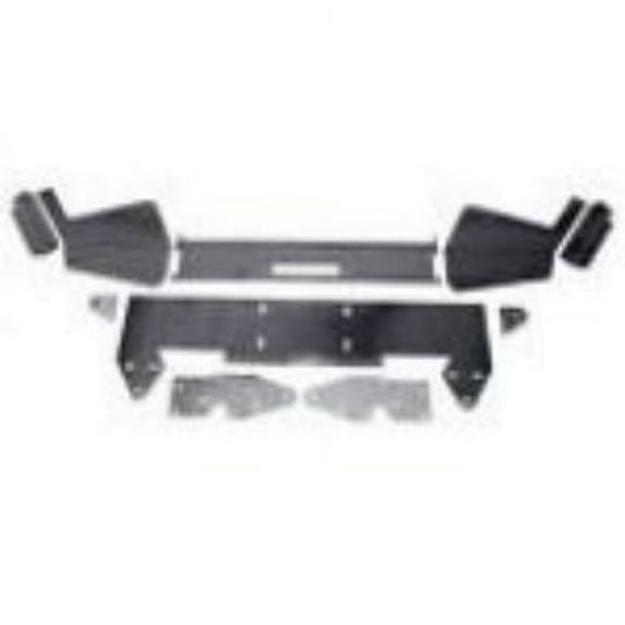 KOJEM DIY Front Bumper Bare Metal Kit for 1984-2001 Jeep Cherokee XJ Winch Mount Plate