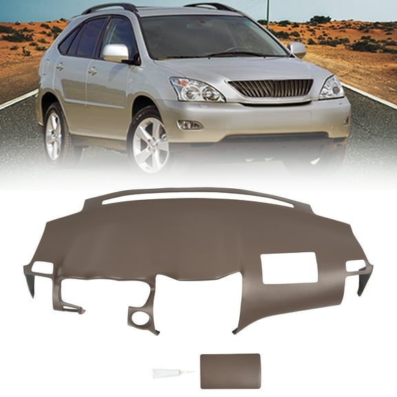 KOJEM Dash Cover Cap Dark Brown For 2004-2009 2005 2006 2007 2008 Lexus RX330 RX350