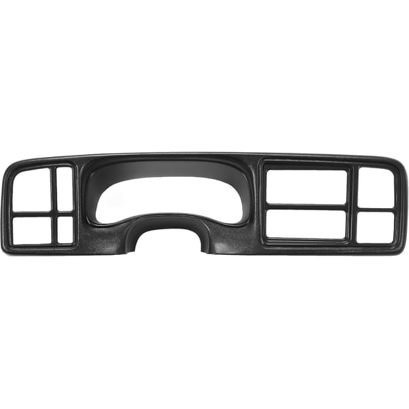 KOJEM 1.5 Din Radio Dash Instrument Cluster Bezel for 1999-2002 Chevy Chevrolet Silverado Suburban Tahoe GMC Sierra Dashboard Trim Replacement ABS Plastic Black