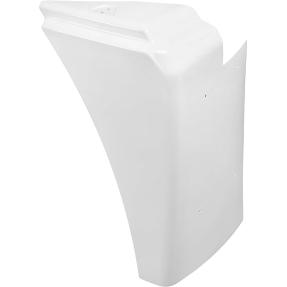 KOJEM Fender Extension Compatible with 1989-2009 Freightliner FLD120 Replacement for 23-37670-000 White - Left Driver Side