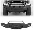 thumbnail image 1 of KOJEM Front Bumper, Fit for 2020-2023 GMC Sierra 2500/ 3500HD, W/Winch Plate & Lights 2022 2021, 1 of 14