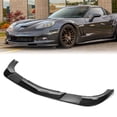 thumbnail image 1 of KOJEM Front Bumper Lower Lip Splitter for 05-13 Chevrolet C6 Wide Body Models Carbon Fiber Style, 1 of 12