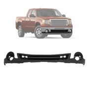 KOJEM Front Bumper Lower Valance Compatible with 2007-2013 GMC Sierra 1500 Replacement for 15131299 GM1015100 Air Dam Deflector w/Tow Hook Hole, Fog Light Holes & Grille Provision