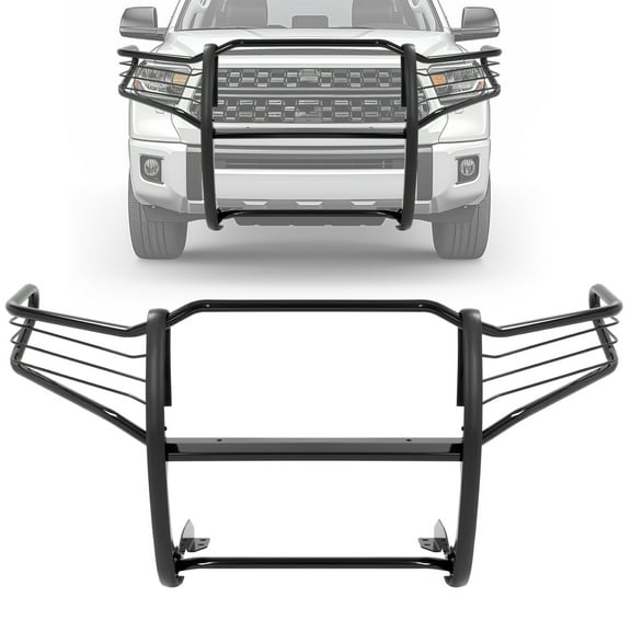 KOJEM Grille Guard Brush Bar Fits for 2008-2022 Toyota Sequoia Black Horse Modular
