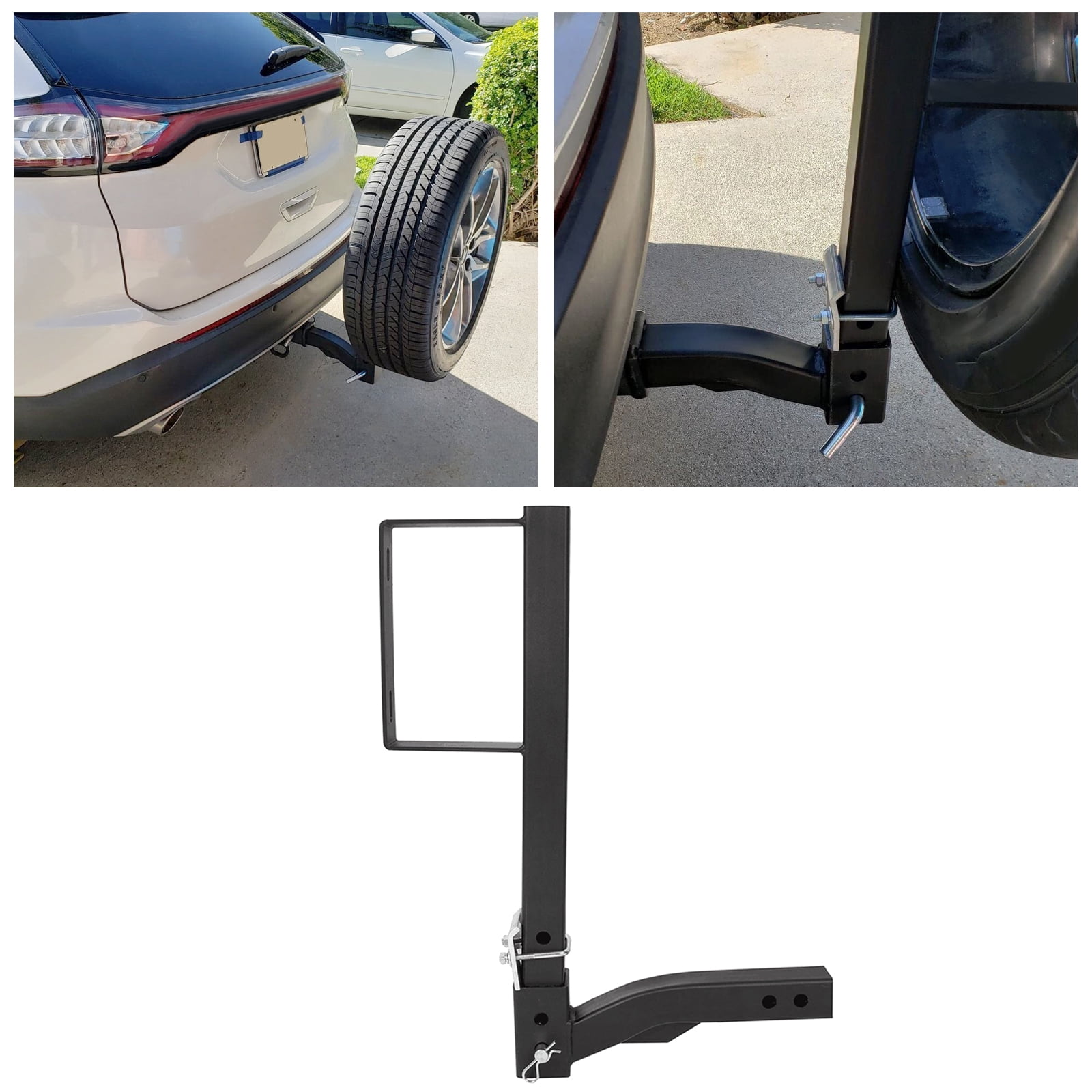 KOJEM Hitch Spare Tire Carrier, Fits All 2