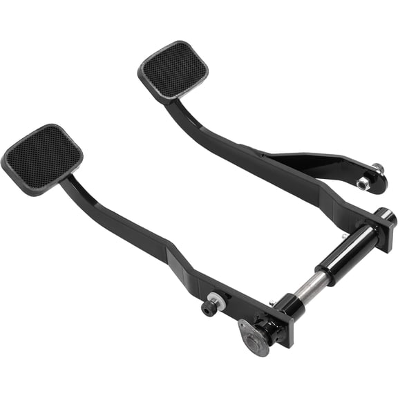 KOJEM Hydraulic Clutch Brake Pedal Assy Compatible with 1991-1993 Dodge Ram 250 350 5 9l Cummins Black