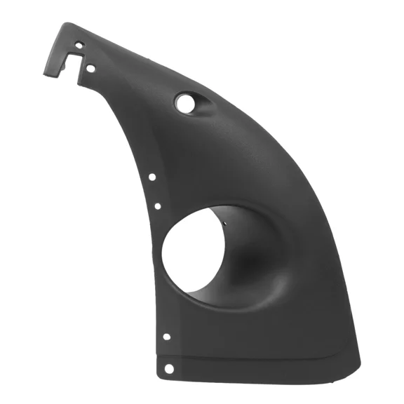 KOJEM Inner Fender Extension Compatible with 2005-2013 Chevrolet Corvette Replacement for 15252927 Black Plastic PP Passenger Side