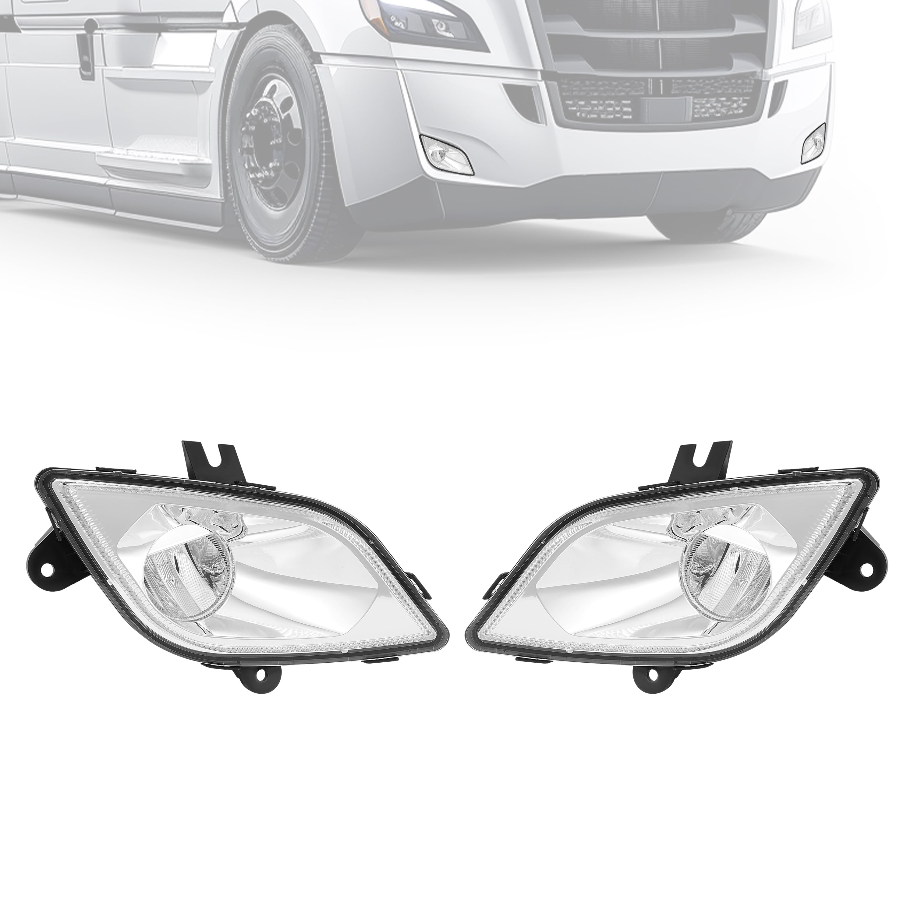 KOJEM LED Fog Lights Driving Lamps for 2018-2024 Freightliner