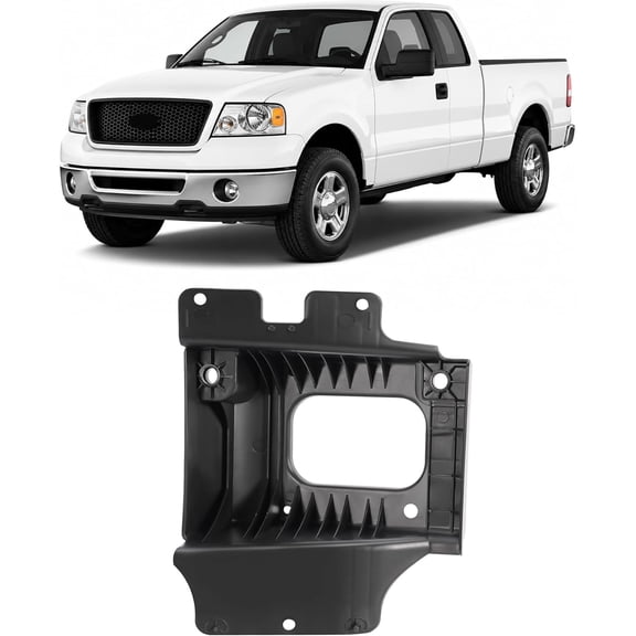 KOJEM Left Fog Light Bracket Compatible with 2004-2006 Ford F-150 Lincoln Mark LT Base Replacement for 4L3Z15266BA FO2600100 Fog Lamp Bracket Driver Side