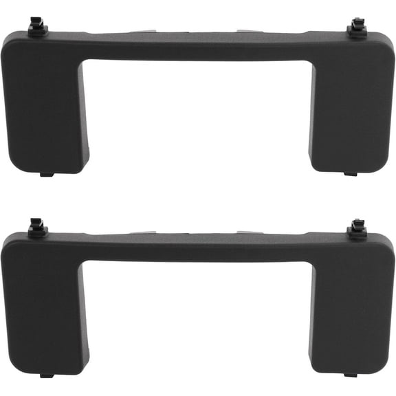 KOJEM Pair Front Bumper Tow Hook Bolt Cover Cap Compatible with 2017-2022 Ford F250 F350 F450, 2017-2020 F550 Super Duty Replace for HC3B 17F751-AC, HC3B 17F751-AD, HC3Z17A900D, HC3Z 17A900-B 2PCS