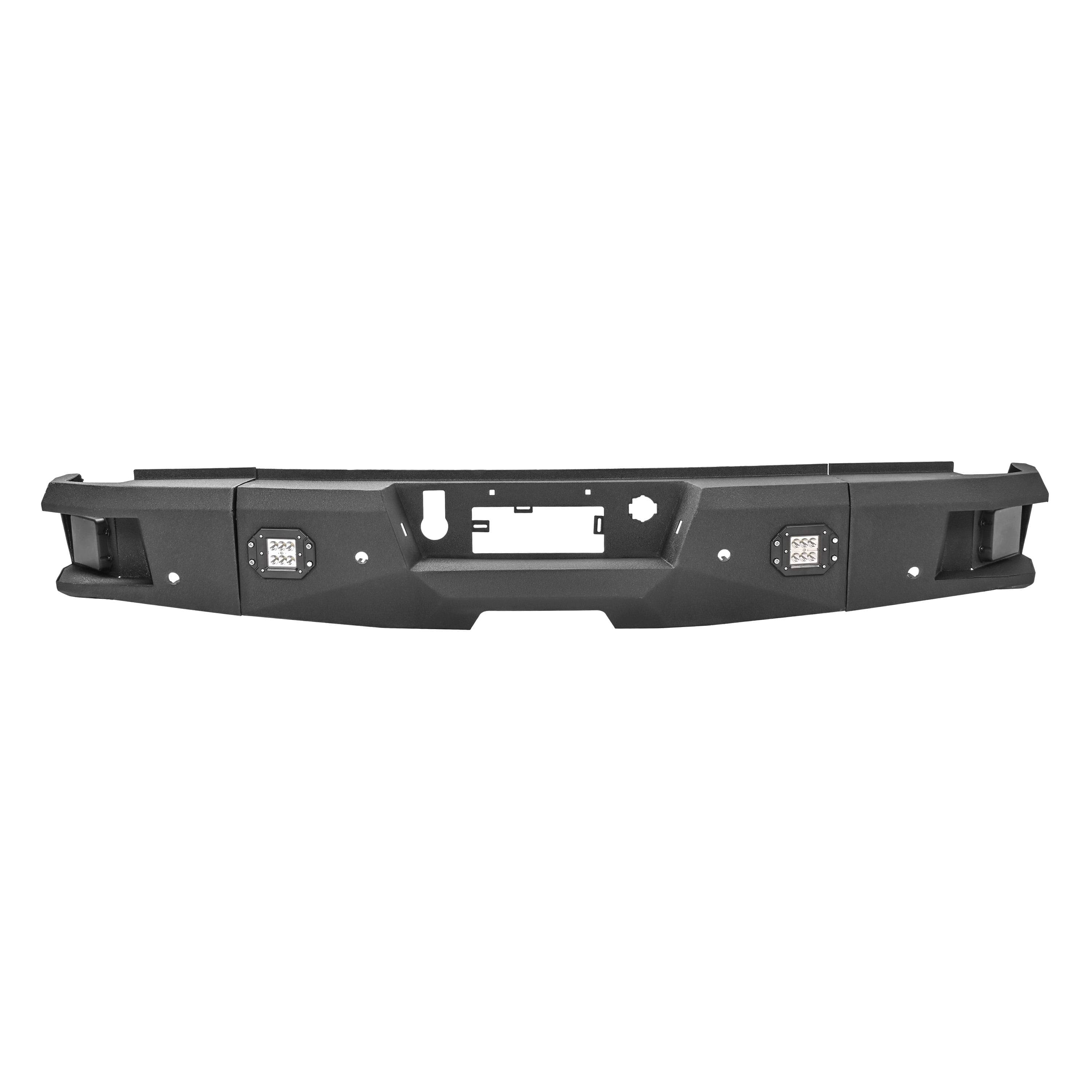 2024 Silverado 1500 Bumper KOJEM Rear Bumper Assembly,Fit for for 2019-2024 Silverado 1500,Heavy