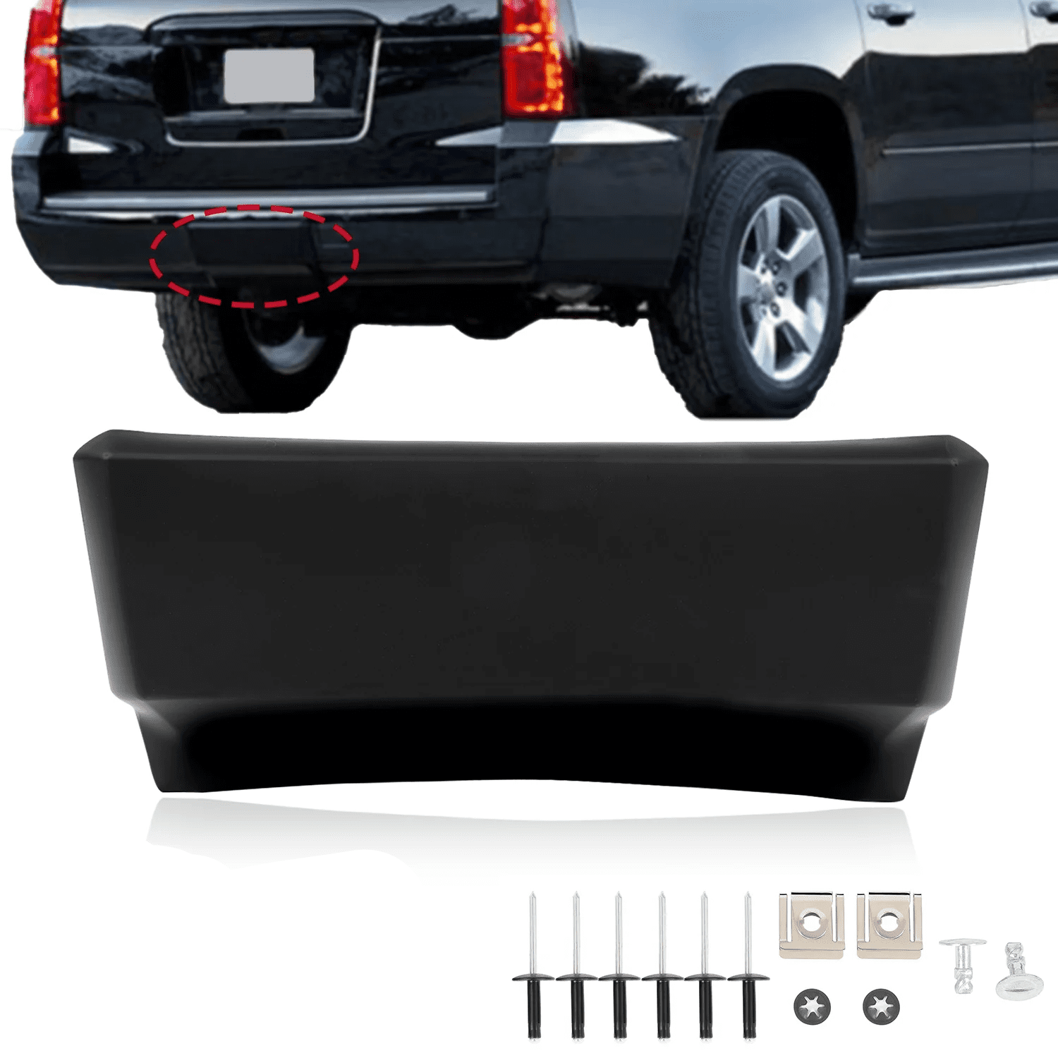 Chevrolet High Country Black Hitch Cover