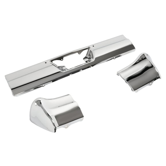 KOJEM Rear Bumper Impact Bar Reinforcement Compatible with 1965 Chevrolet Impala Bumper face Bar Cross