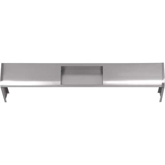 KOJEM Rear Bumper Roll Pan Compatible with 1947-1953 Chevy Chevrolet (First Series) 1947-1953 GMC Pick-Up & Panel Truck with License Plate Box Steel