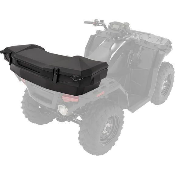 KOJEM Rear Storage Box Compatible with 2017-2026 Polaris Sportsman Touring 570, 850, XP 1000, 450, 850 Rear Rack Cargo Box Replacement for 2884853 2890876 Plastic Textured