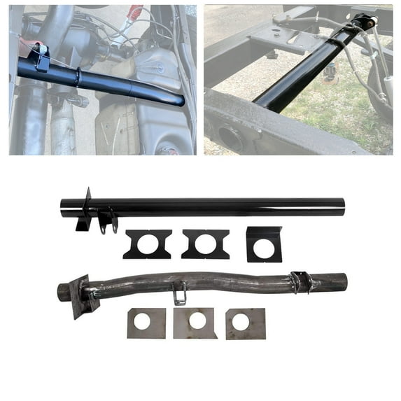 KOJEM Rear Tank Support Crossmember & Rear Shock Mount Crossmember For 1999-2006 Chevy Silverado & GMC Sierra 1500 2500