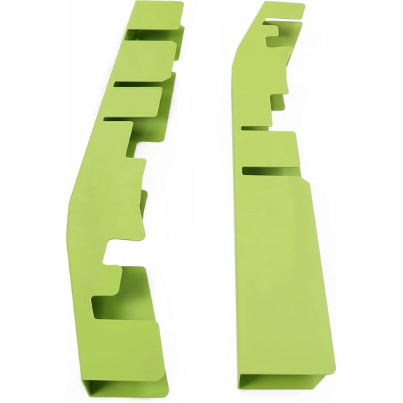 KOJEM Right & Left Full Center Frame Rail Rust Repair Kit Compatible with 2004-2008 Ford F150 SuperCab 4WD 2.5 Doors 5.5' & 6.5' Bed Frame Repair Powder Coated Steel Green