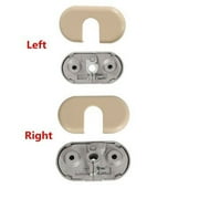 KOJEM Sun Visor Support Bracket & Cover Repair Kits Front Right & Front Left for 2002 2003 2004 2005 Ford Explorer Lincoln Aviator Mercury Mountaineer