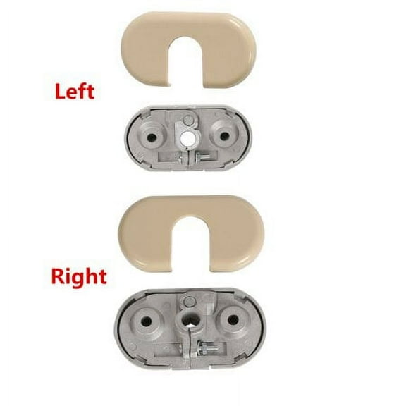 KOJEM Sun Visor Support Bracket & Cover Repair Kits Front Right & Front Left for 2002 2003 2004 2005 Ford Explorer Lincoln Aviator Mercury Mountaineer