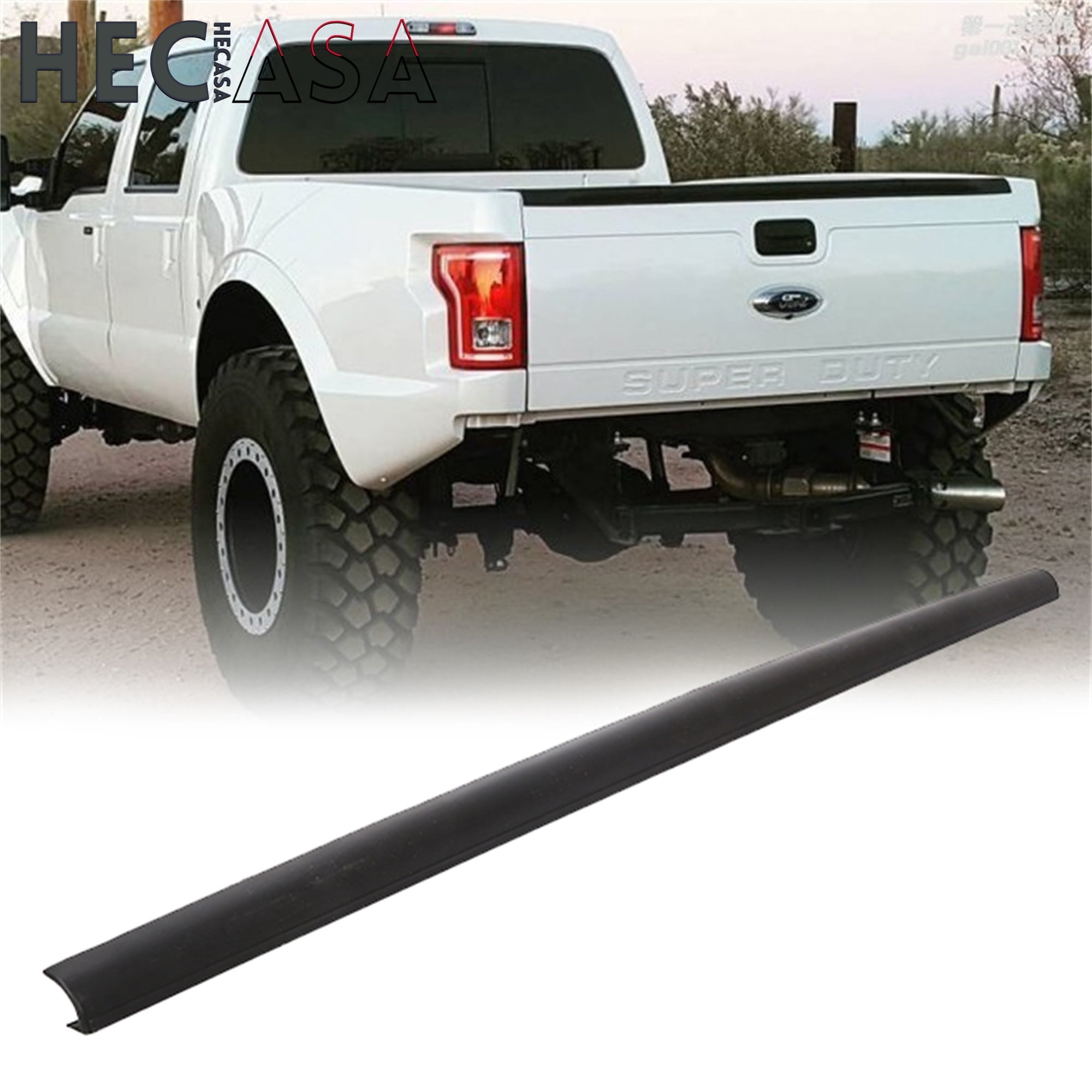 Rear Trunk Tail Gate Cap Protector Trim For 1999-2007 F250 F350 F450 S