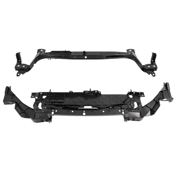 KOJEM Upper Radiator Core Support Bracket Compatible with 2013-2016 Ford Fusion Replacement for DS7Z8A284A DS7Z16138B Front Body Header Headlight Grille Mounting Panel Assembly Electrophoresis Black