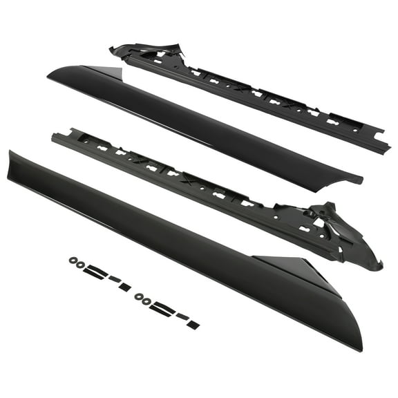 KOJEM Windshield Trim Molding A-Pillar for 2011-2019 Ford Explorer 2 Pair Window Trim Replaces 926-450, 926-451, BB5Z7803137AA, BB5Z7803145AA, BB5Z7803136AA, BB5Z7803144AA