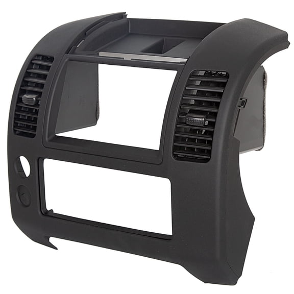 KOJEM ront Center Dash Console for 2005-2020 Nissan Frontier, Front Center Dash Console Instrument Panel Lid Bezel Dashboard Cover Replacement for Part Number 68259-ZP16C, Matte Black