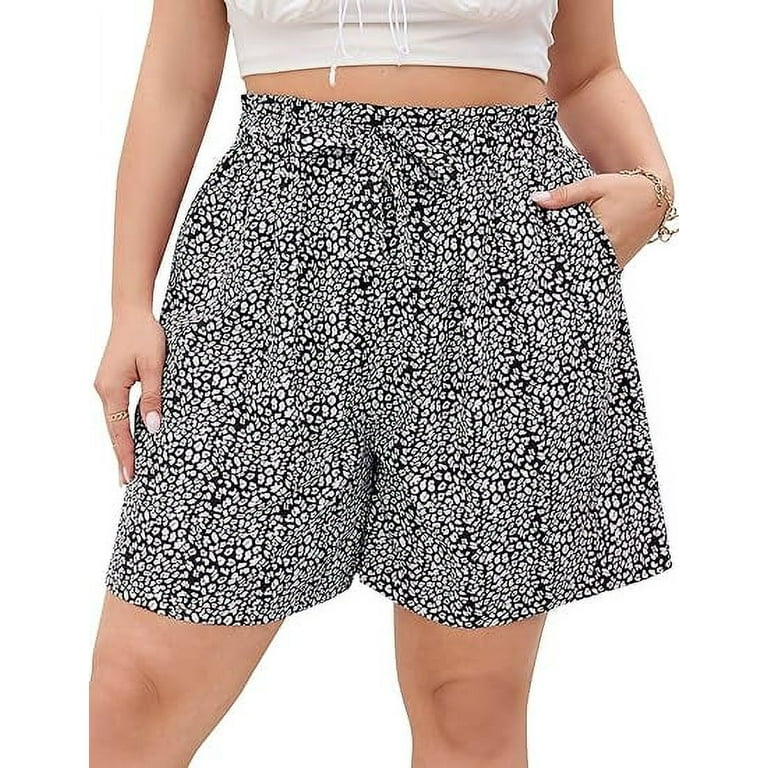 Plus size dressy shorts hotsell
