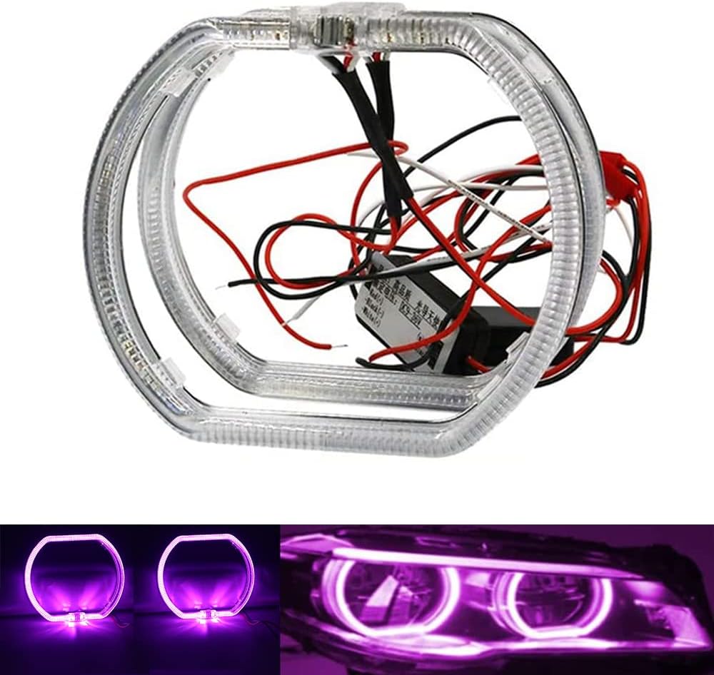 KOK2pcs 100mm Car Guide Led Angel Eyes Light Halo Rings DRL For Car