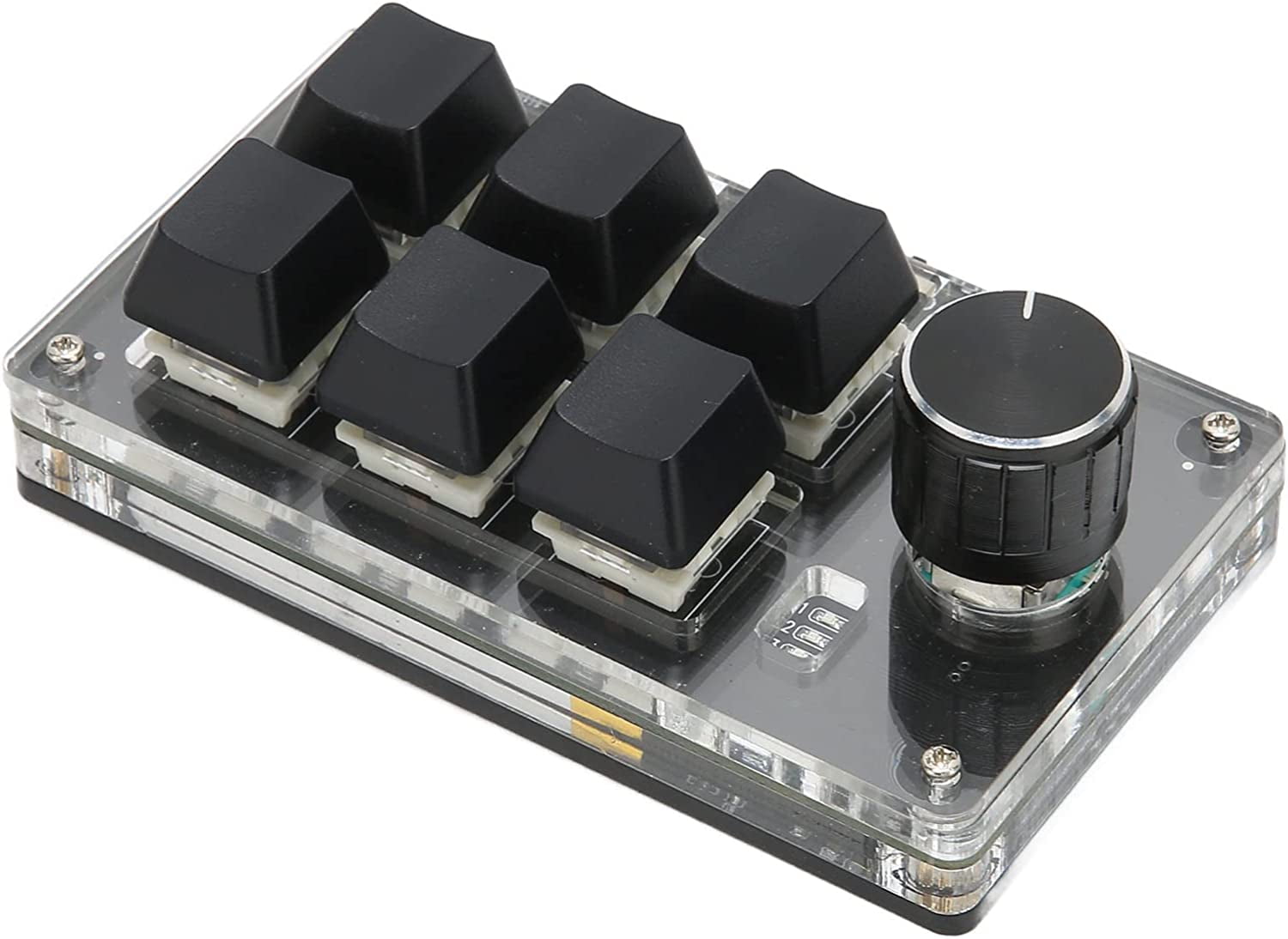 Kok 6 keys mini keypad mechanical gaming keypad wired usb wireless