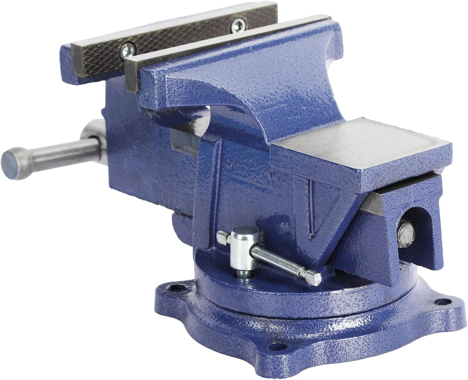 KOKBench Vise, 5 Inch Jaw Width, 360Degree Double Locking Swivel Base