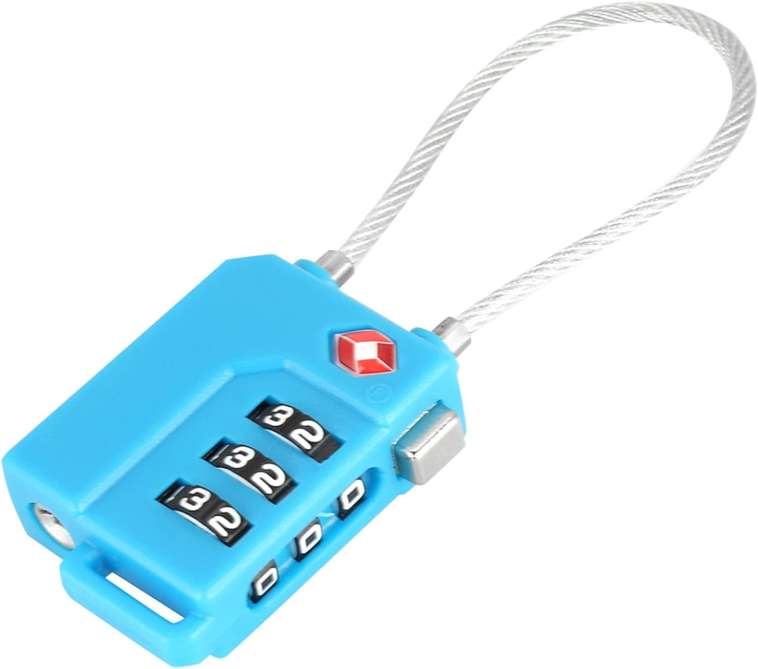 KOKLuggage Locks,Baggage Locks,3Digit Password TSA Steel Wire Lock