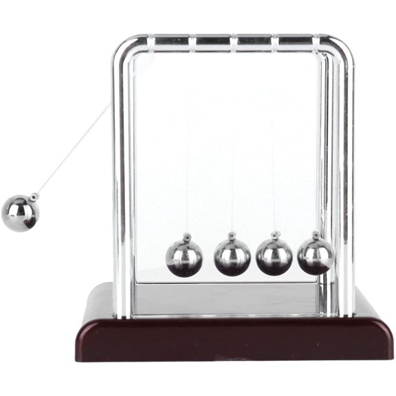 KOK-Newtons Cradle, Pendulum Balls, Desk Table Decor Swing Balance Balls, Metal Balls for Office Toys, Physics Toys, Teacher Toys, Steel Ball Toy-0507