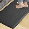 thumbnail image 1 of KOKHUB Kitchen Mat,1/2 Inch Thick Cushioned Anti Fatigue Waterproof Kitchen Rug, Comfort Standing Desk Mat, Doormat Kitchen Floor Mat Non-Skid & Washable for Home, Office, Sink,17.3"x28"- Black, 1 of 7