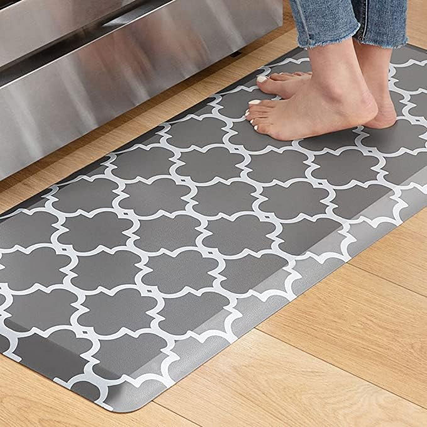"KOKHUB Anti Fatigue Kitchen Mat 17.3""x39"", Comfort Desk, Floor Mat