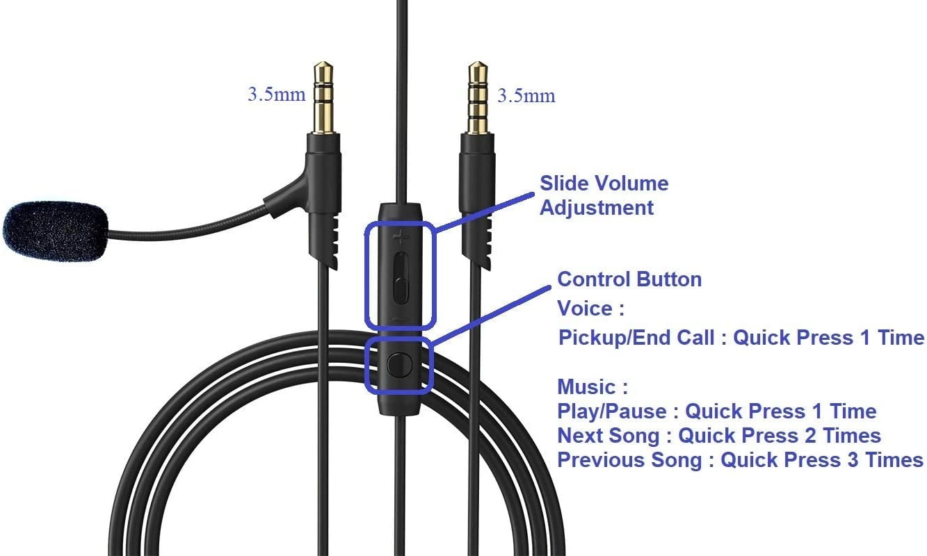 KOKKIA Detachable_FlexBoomPro_Mic : Detachable FlexBoomPro Gaming VOIP Headset/Headphone Microphone for Gaming & Communication.