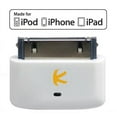 thumbnail image 1 of kokkia i10s (white) : tiny bluetooth ipod transmitter for ipod/iphone/ipad, 1 of 1