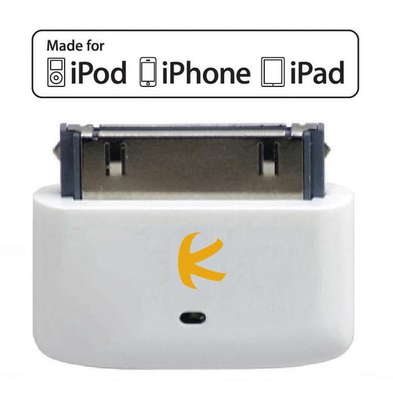 kokkia i10s (white) : tiny bluetooth ipod transmitter for ipod/iphone/ipad
