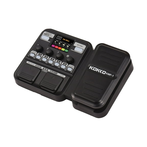 KOKKO Guitar Multi Effects Pedal with 59 Presets Looper 40 Different Rhythms and 6 Drum Machines for Home Practice Live Streaming  Computer Earphones Speakers Mobile Phones Multi Effects Guitar Pedal