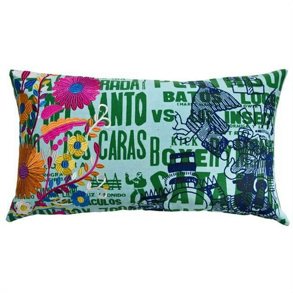 KOKO Company 91950 Mexico 15 inch x 27 inch Pillow - Eagle