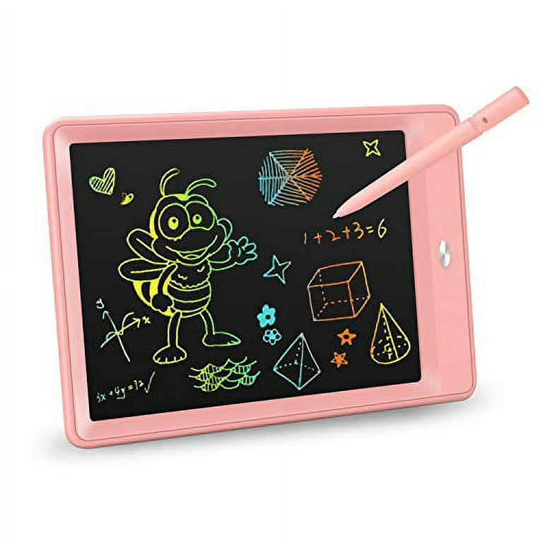 LCD Writing Tablet Drawing Board 12 Inch Colorful Girls Toys Christmas  Birthday Gift for 3 4 5 6 7 Year Old Girls Erasable Drawing Tablet Doodle  Board