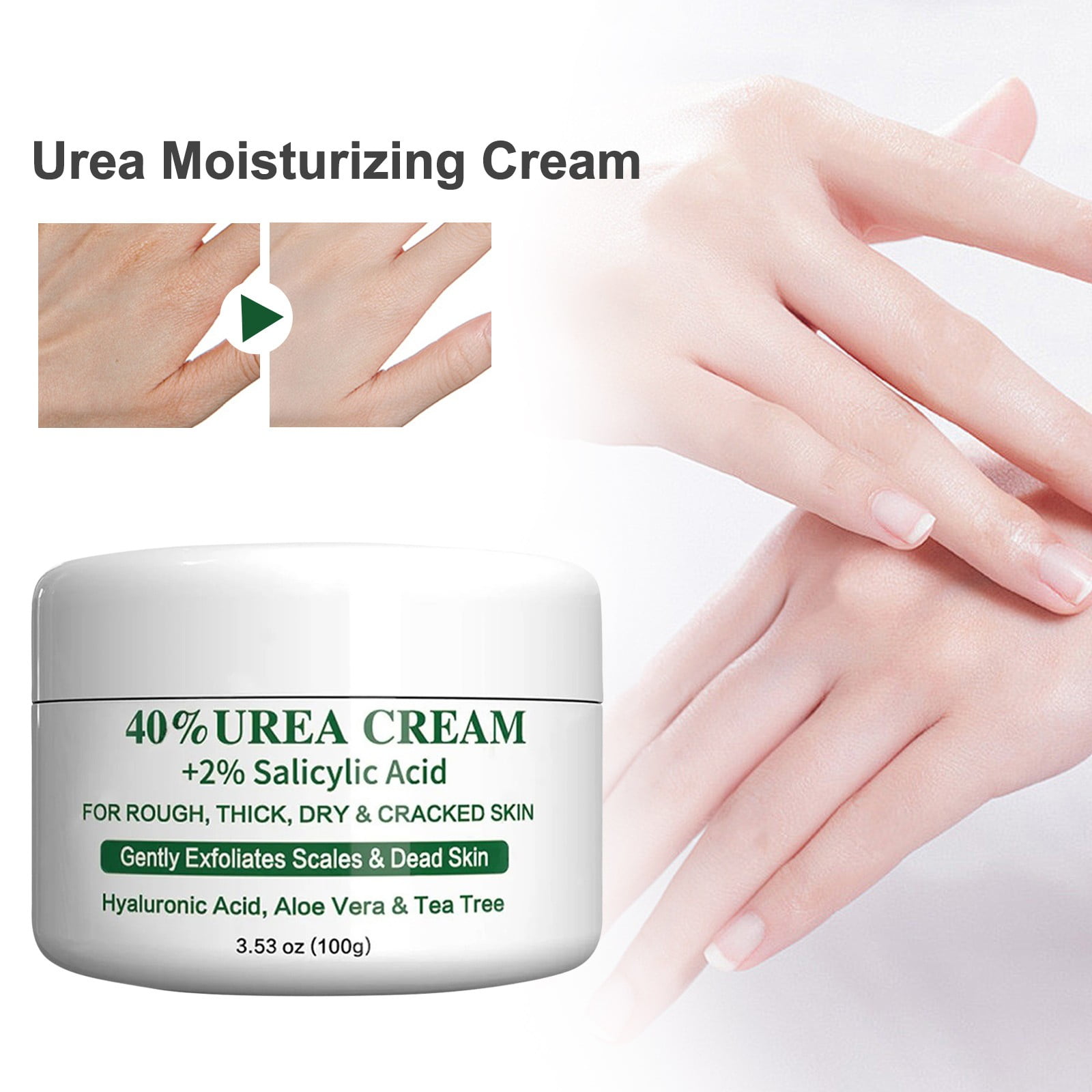 KOKOI Urea Plus Salicylic Moisturizing For Dry And Cracked Heels, Feet