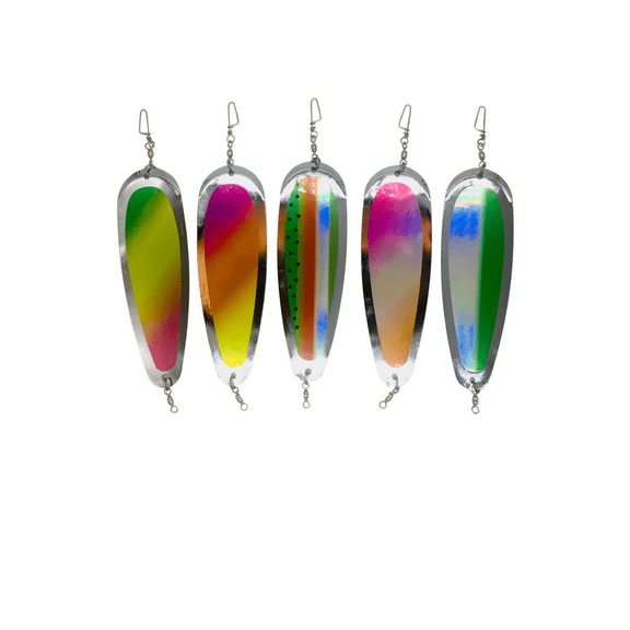 KOKOPROS Kokanee Salmon Finished Hologram Flashers 5 Pk