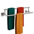 thumbnail image 1 of KOKOSIRI Bath Towel Holders Brushed Nickel Bathroom Rack 24-Inch Double Towel Bars Rails for Garage Kitchen Stainless Steel B5009BR-L24, 1 of 7