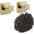 thumbnail image 1 of KOKOSIRI Bath Towel Hook Wall Mount Square Robe Hook Coat Hook, Bathroom Kitchen Garage Heavy Duty Wall Mounted, SUS 304 Stainless Steel, Oil Rubbed Bronze, B1016ORB-P2, 1 of 1
