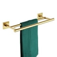 thumbnail image 1 of KOKOSIRI Hand Towel Bar Bathroom Towel Holder Rack Bath Towel Rails 16 Inch Brushed Gold B5005BG-L16, 1 of 9
