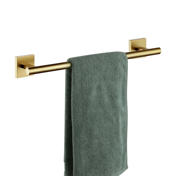 KOKOSIRI Hand Towel Bar Bathroom Towel Holder for Bath Kitchen Cabinet Towel Ring 12 Inch Brushed Gold B4005BG-L12