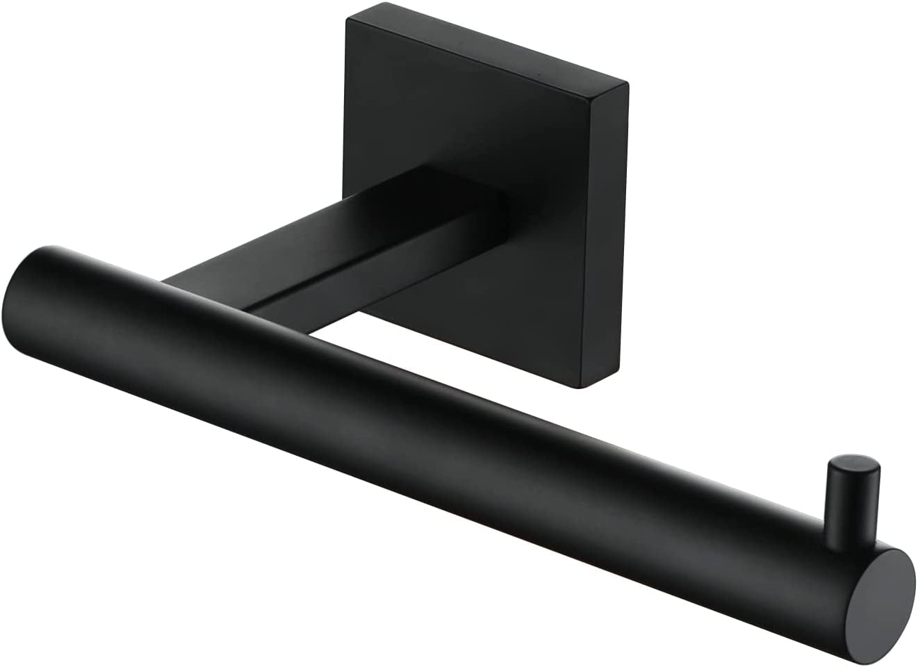 Matte Black Stainless Steel Wall Mounted Toilet Paper Holder